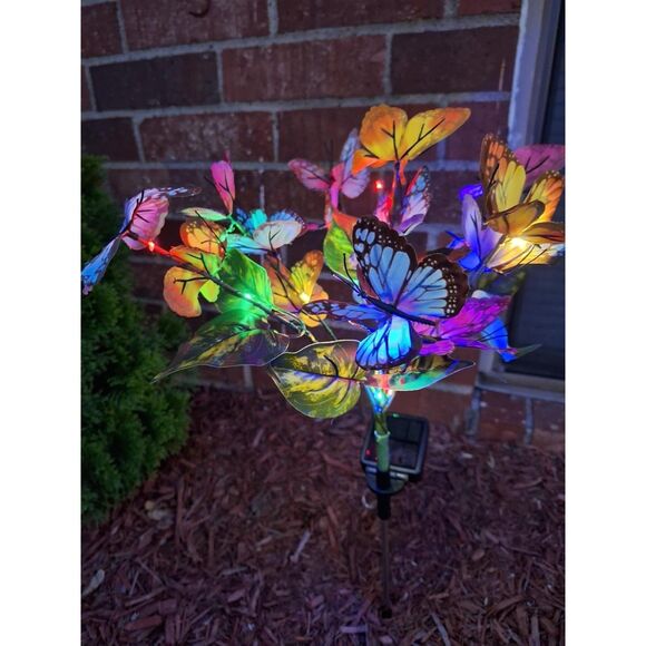 Garden Outdoor Solar Lights Waterproof Decor Yard Patio 2 Pck 34 Lights - Picture 6 of 12